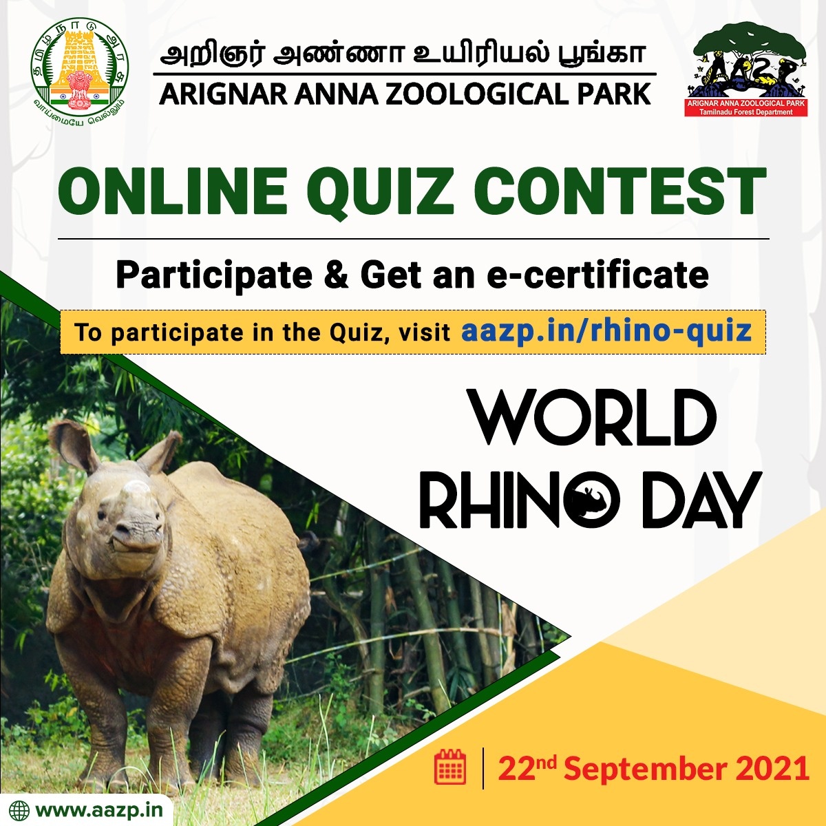 News & Events Details - Arignar Anna Zoological Park News & Events Details - Arignar Anna Zoological Park